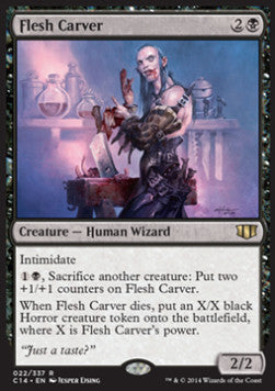 Flesh Carver⁣ - Commander 2014⁣ (Rare)⁣ [22]