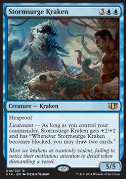 Stormsurge Kraken⁣ - Commander 2014⁣ (Rare)⁣ [18]
