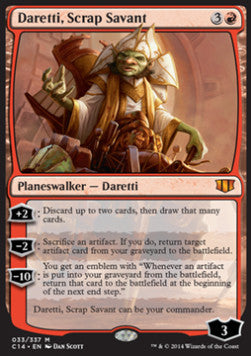 Daretti, Scrap Savant (V.1)⁣ - Commander 2014⁣ (Mythic)⁣ [33]