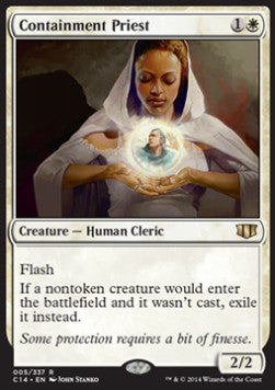 Containment Priest⁣ - Commander 2014⁣ (Rare)⁣ [5]