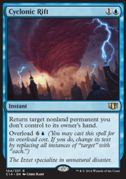 Cyclonic Rift⁣ - Commander 2014⁣ (Rare)⁣ [104]