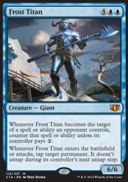 Frost Titan⁣ - Commander 2014⁣ (Mythic)⁣ [112]