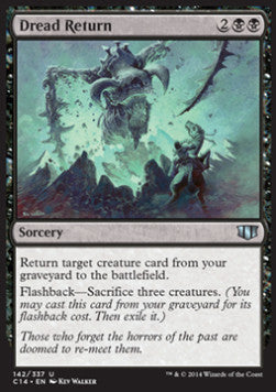 Dread Return⁣ - Commander 2014⁣ (Uncommon)⁣ [142]