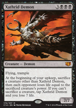 Xathrid Demon⁣ - Commander 2014⁣ (Mythic)⁣ [170]