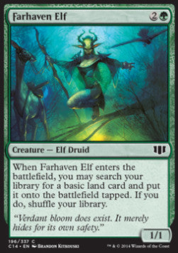 Farhaven Elf - Commander 2014 (Common) [C14-196]