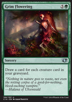 Grim Flowering⁣ - Commander 2014⁣ (Uncommon)⁣ [198]