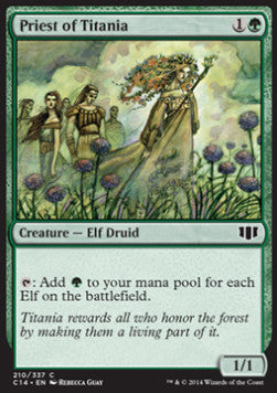 Priest of Titania⁣ - Commander 2014⁣ (Common)⁣ [210]