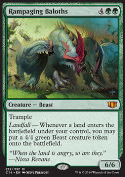 Rampaging Baloths⁣ - Commander 2014⁣ (Mythic)⁣ [212]