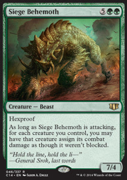 Siege Behemoth⁣ - Commander 2014⁣ (Rare)⁣ [46]