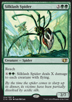 Silklash Spider⁣ - Commander 2014⁣ (Rare)⁣ [214]