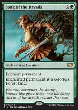 Song of the Dryads⁣ - Commander 2014⁣ (Rare)⁣ [47]
