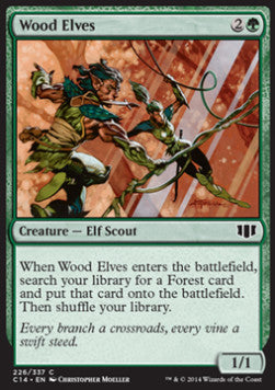 Wood Elves⁣ - Commander 2014⁣ (Common)⁣ [226]