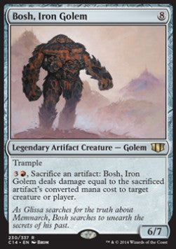 Bosh, Iron Golem⁣ - Commander 2014⁣ (Rare)⁣ [230]