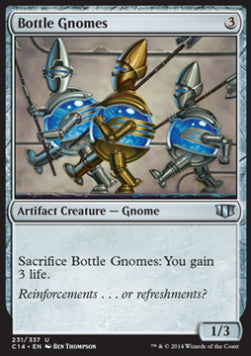 Bottle Gnomes⁣ - Commander 2014⁣ (Uncommon)⁣ [231]