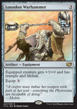 Loxodon Warhammer⁣ - Commander 2014⁣ (Rare)⁣ [247]