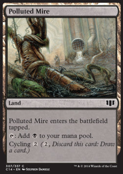 Polluted Mire⁣ - Commander 2014⁣ (Common)⁣ [307]