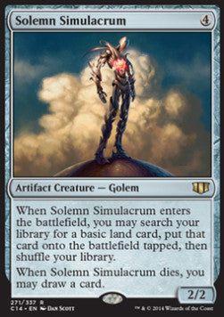 Solemn Simulacrum⁣ - Commander 2014⁣ (Rare)⁣ [271]