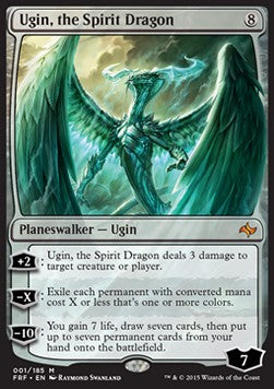 Ugin, the Spirit Dragon⁣ - Fate Reforged⁣ (Mythic)⁣ [1]