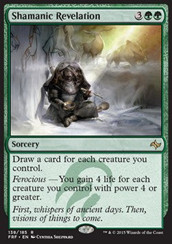 Shamanic Revelation⁣ - Fate Reforged⁣ (Rare)⁣ [138]