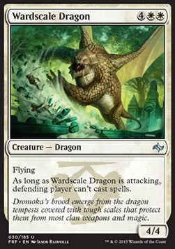 Wardscale Dragon⁣ - Fate Reforged⁣ (Uncommon)⁣ [30]