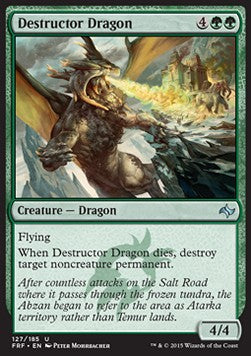 Destructor Dragon⁣ - Fate Reforged⁣ (Uncommon)⁣ [127]