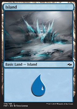 Island (V.2)⁣ - Fate Reforged⁣ (Land)⁣ [179]