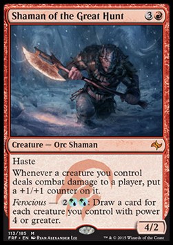 Shaman of the Great Hunt⁣ - Fate Reforged⁣ (Mythic)⁣ [113]