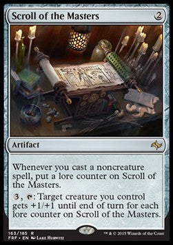 Scroll of the Masters⁣ - Fate Reforged⁣ (Rare)⁣ [163]
