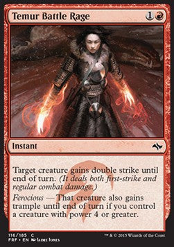 Temur Battle Rage⁣ - Fate Reforged⁣ (Common)⁣ [116]