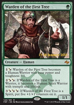 Warden of the First Tree⁣ - Fate Reforged: Promos⁣ (Mythic)⁣ [143]