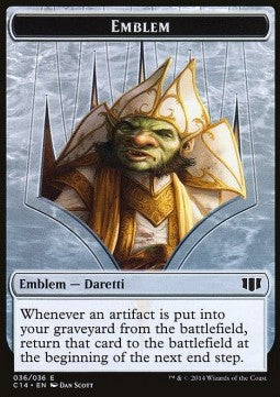 Daretti, Scrap Savant Emblem / Tuktuk Token (A 5/5)⁣ - Commander 2014⁣ (Token)⁣ [T 36/31]