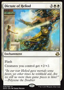 Dictate of Heliod⁣ - Duel Decks: Elspeth vs. Kiora⁣ (Rare)⁣ [8]