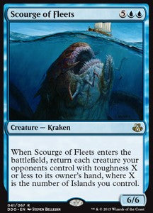 Scourge of Fleets - Duel Decks: Elspeth vs. Kiora (Rare) [DDO-41]
