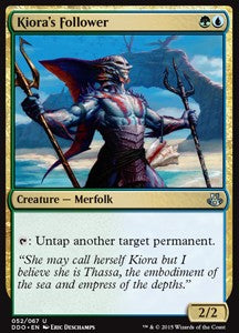 Kiora's Follower⁣ - Duel Decks: Elspeth vs. Kiora⁣ (Uncommon)⁣ [52]