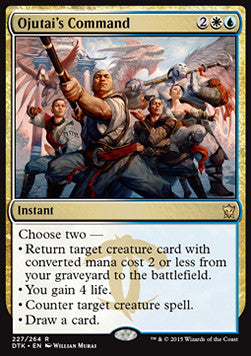 Ojutai's Command⁣ - Dragons of Tarkir⁣ (Rare)⁣ [227]