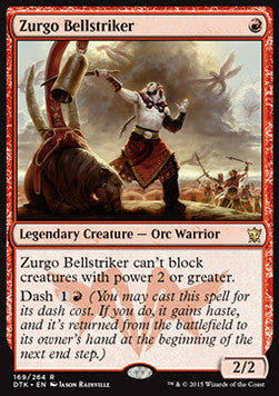 Zurgo Bellstriker⁣ - Dragons of Tarkir⁣ (Rare)⁣ [169]
