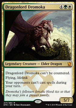Dragonlord Dromoka⁣ - Dragons of Tarkir⁣ (Mythic)⁣ [217]