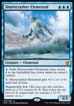 Shorecrasher Elemental⁣ - Dragons of Tarkir⁣ (Mythic)⁣ [73]