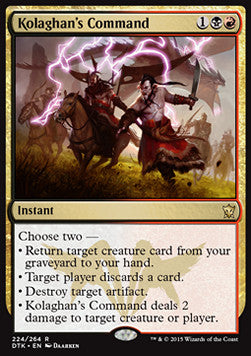 Kolaghan's Command⁣ - Dragons of Tarkir⁣ (Rare)⁣ [224]