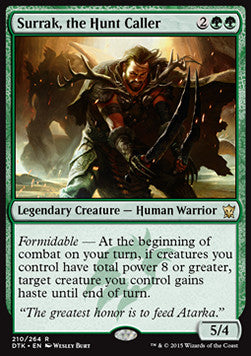 Surrak, the Hunt Caller⁣ - Dragons of Tarkir⁣ (Rare)⁣ [210]