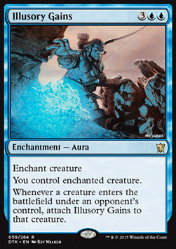 Illusory Gains⁣ - Dragons of Tarkir⁣ (Rare)⁣ [59]
