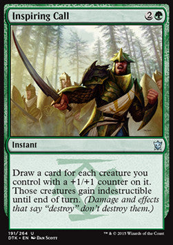 Inspiring Call⁣ - Dragons of Tarkir⁣ (Uncommon)⁣ [191]