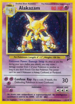 Alakazam⁣ - Base Set 2⁣ (Holo Rare)⁣ [1]