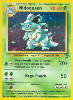 Nidoqueen⁣ - Base Set 2⁣ (Holo Rare)⁣ [12]