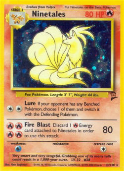 Ninetales⁣ - Base Set 2⁣ (Holo Rare)⁣ [13]