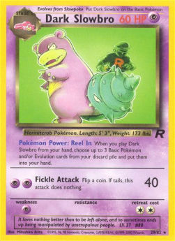 Dark Slowbro⁣ - Team Rocket⁣ (Rare)⁣ [29]