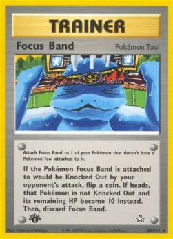Focus Band⁣ - Neo Genesis⁣ (Rare)⁣ [86]