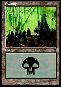 Swamp (V.1)⁣ - Odyssey⁣ (Land)⁣ [339]