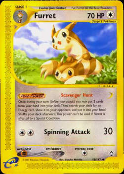 Furret - Aquapolis (Uncommon) [AQ-48]