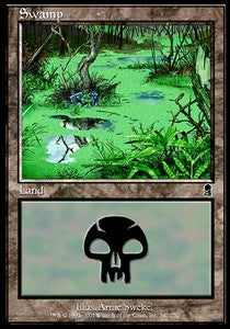 Swamp (V.2)⁣ - Odyssey⁣ (Land)⁣ [340]